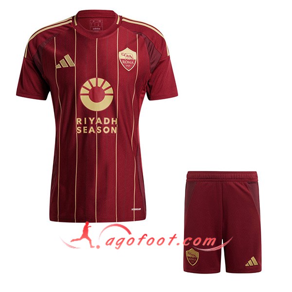 Nouveau Maillot de Foot AS Rome Enfant Domicile 2024/2025