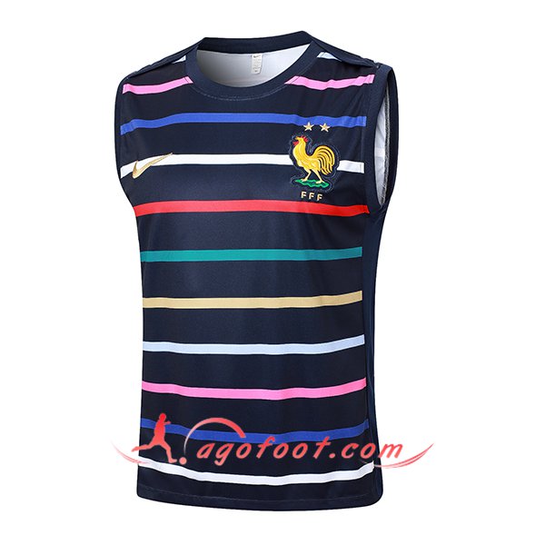 Training Debardeur France Bleu Royal 2024/2025