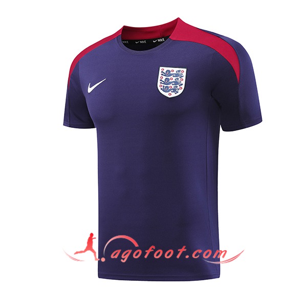 Training T-Shirts Angleterre Pourpre/Rouge 2024/2025