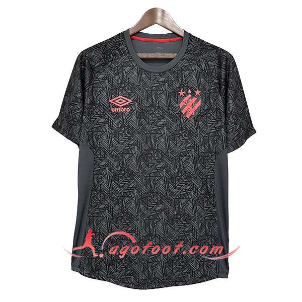 Training T-Shirts Sport Recife Noir/Gris 2024/2025