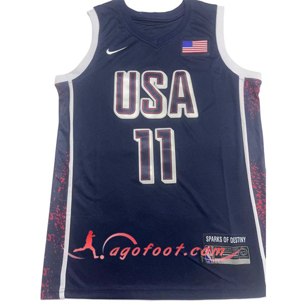 Maillot USA (EMBIID #11) 2024/25 Bleu Foncé