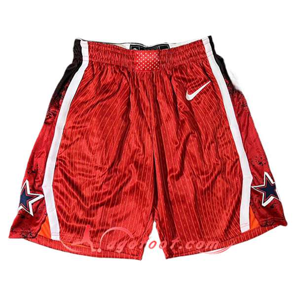Shorts NBA USA 2024/25 Rouge