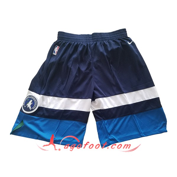 Shorts NBA Minnesota Timberwolves 2024/25 Bleu Foncé