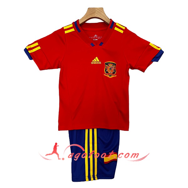 Maillot de Foot Espagne Retro Enfant Domicile 2010