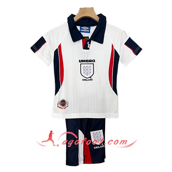Maillot de Foot Angleterre Retro Enfant Domicile 1998
