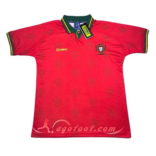 Maillot de Foot Portugal Retro Domicile 1995/1996