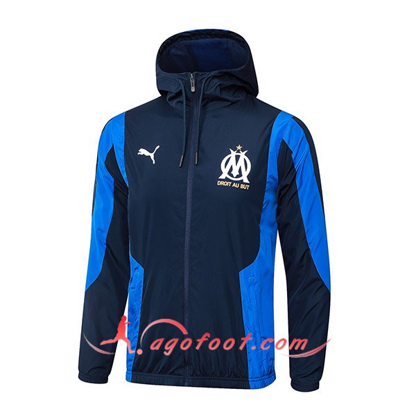 Coupe-Vent Marseille Bleu 2024/2025