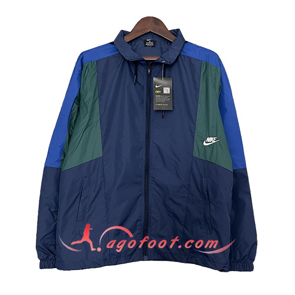 Coupe-Vent Nike Bleu/Vert 2024/2025