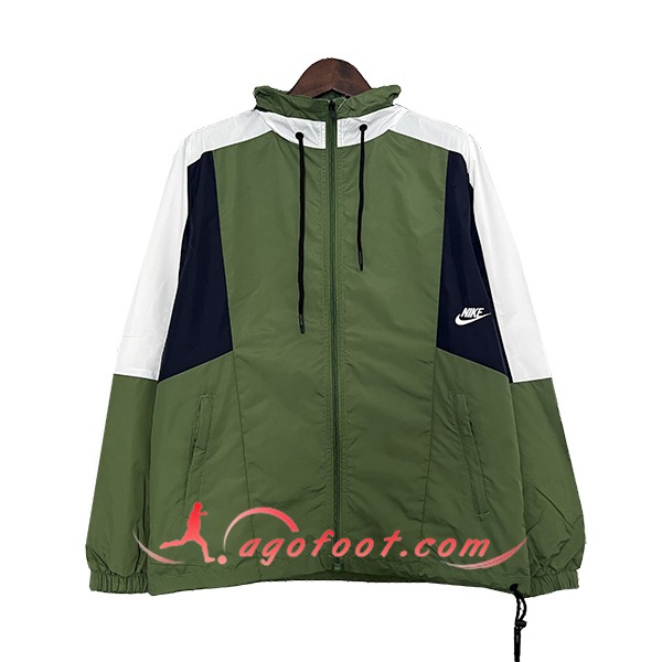 Coupe-Vent Nike Vert/Bleu/Blanc 2024/2025