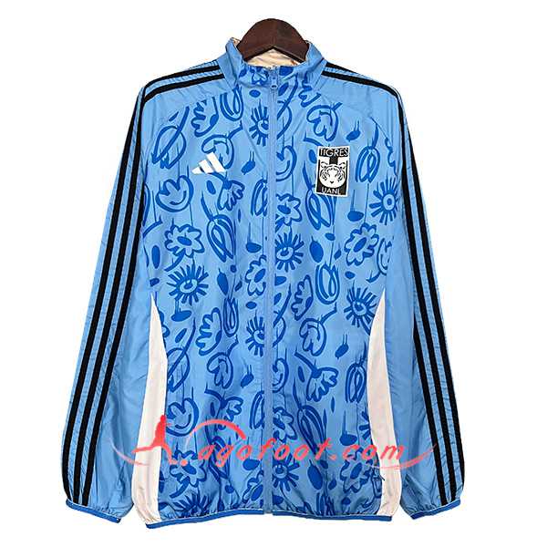 Coupe-Vent Tigres UANL Bleu/Blanc/Noir 2024/2025