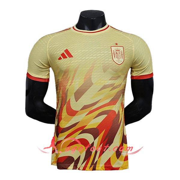 Maillot Equipe Foot Espagne Special Edition Jaune 2024/2025