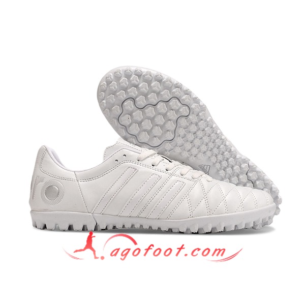 Adidas Chaussures de Foot X GHOSTED.4 TF Blanc -02