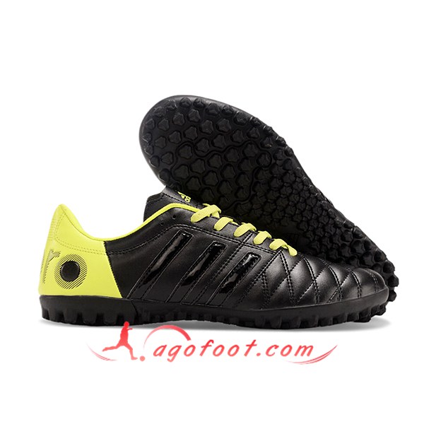 Adidas Chaussures de Foot X GHOSTED.4 TF Noir/Vert