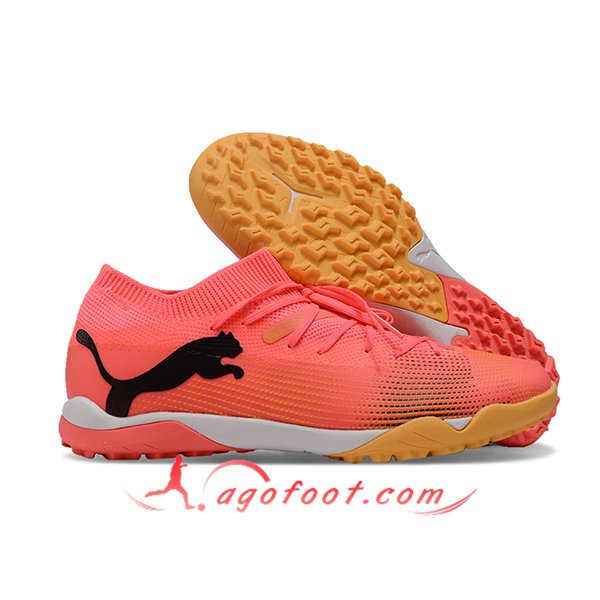 PUMA Chaussures de Foot FUTURE 7 ULTIMATE TF Orange/Noir
