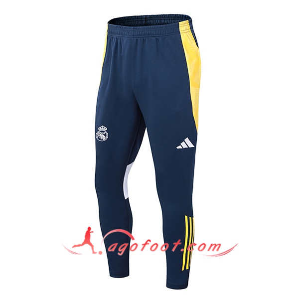 Pantalon Foot Real Madrid Bleu/Jaune 2024/2025 -02