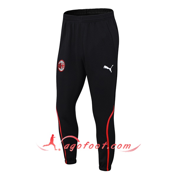Pantalon Foot Milan AC Noir/Rouge 2024/2025