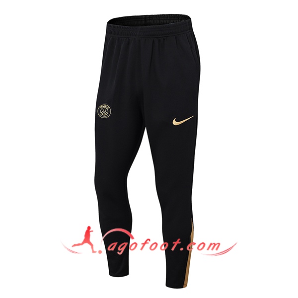 Pantalon Foot PSG Noir/Jaune 2024/2025 -02