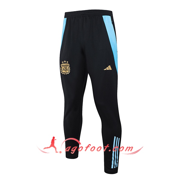 Pantalon Foot Argentin Noir/Bleu 2024/2025