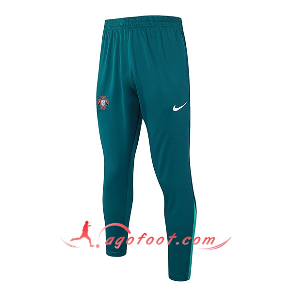 Pantalon Foot Portugal Vert 2024/2025-02
