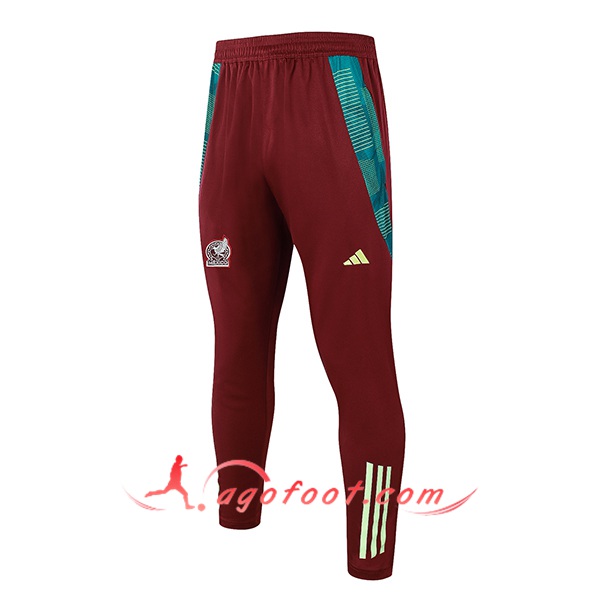 Pantalon Foot Mexique Brun/Vert 2024/2025