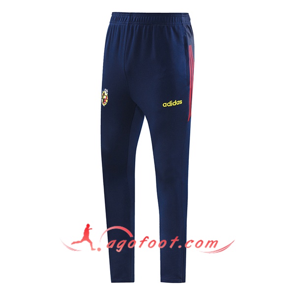 Pantalon Foot Espagne Bleu Royal 2024/2025 -02