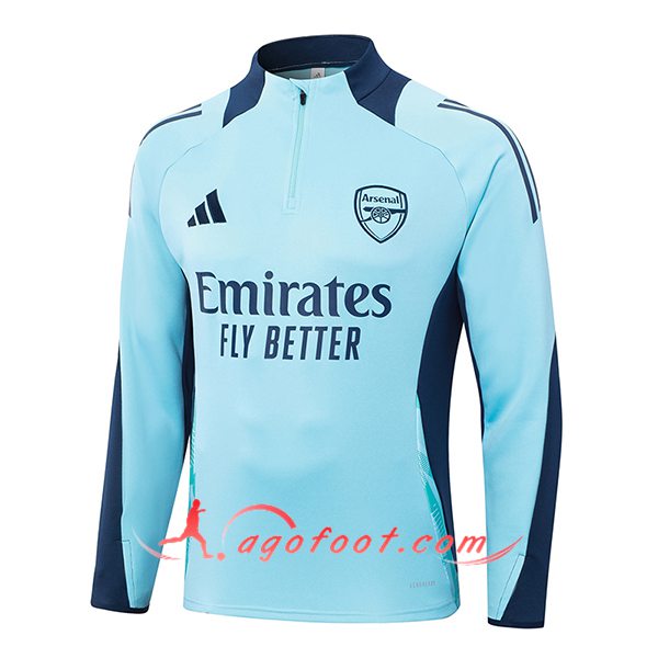 Sweatshirt Training Arsenal Bleu 2024/2025