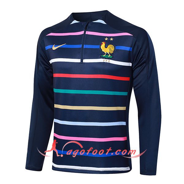 Sweatshirt Training France Bleu Royal 2024/2025