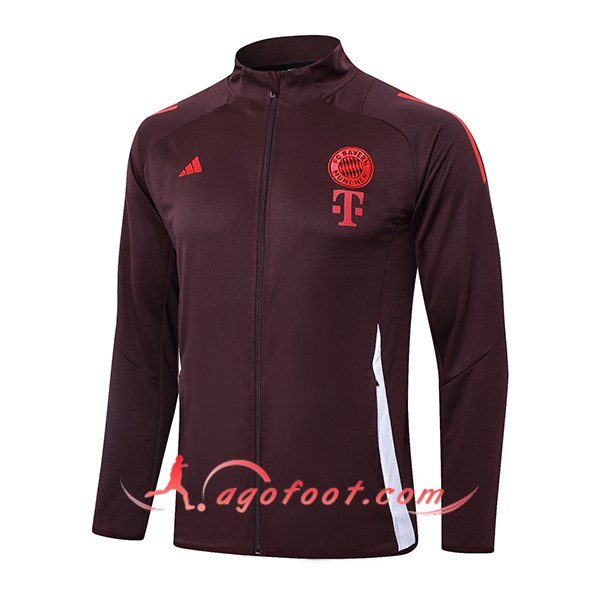 Veste Foot Bayern Munich Brun/Rouge 2024/2025