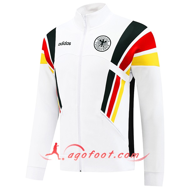 Veste Foot Allemagne Blanc 2024/2025 -02
