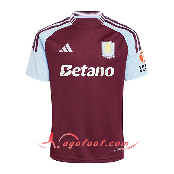 Nouveau Maillot de Foot Aston Villa Domicile 2024/2025