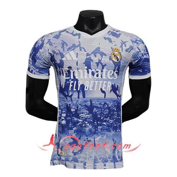 Maillot de Foot Real Madrid Special Edition Bleu/Blanc 2024/2025