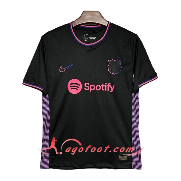 Maillot de Foot FC Barcelone Special Edition Noir 2024/2025 -02
