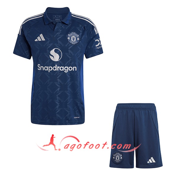 Nouveau Maillot de Foot Manchester United Enfant Exterieur 2024/2025