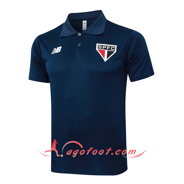 Polo Foot Sao Paulo FC Bleu Marine 2024/2025