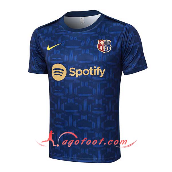 Training T-Shirts FC Barcelone Bleu Royal 2024/2025