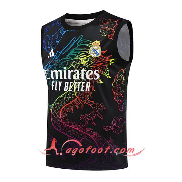 Training Debardeur Real Madrid Noir 2024/2025