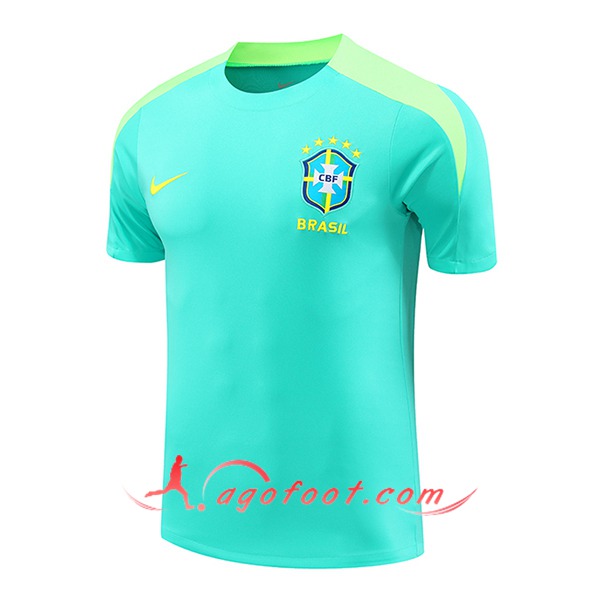 Training T-Shirts Brésil Vert 2024/2025 -03