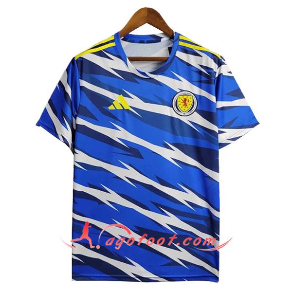 Training T-Shirts Ecosse Bleu/Blanc 2024/2025