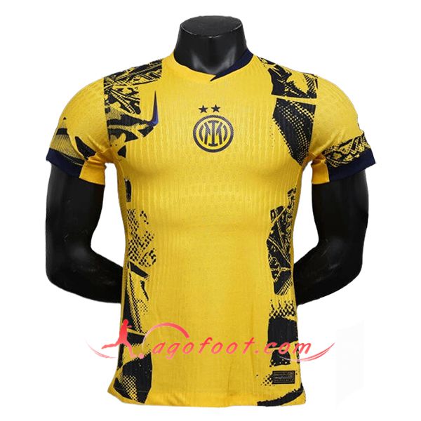 Training T-Shirts Inter Milan Jaune/Noir 2024/2025