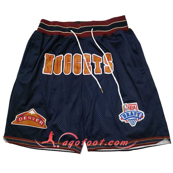Shorts NBA Minnesota Timberwolves 2024/25 Noir/Orange
