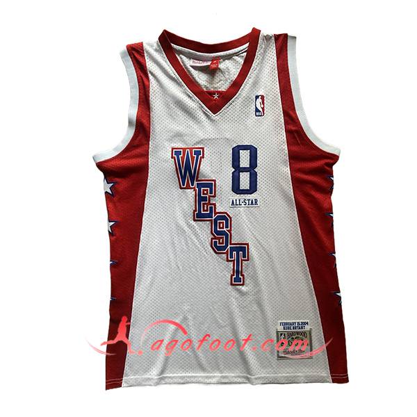 Maillot American All-Star (BRYANT #8) 2024/25 Blanc/Rouge