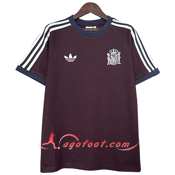 Maillot de Foot Espagne Retro Special Edition Brune