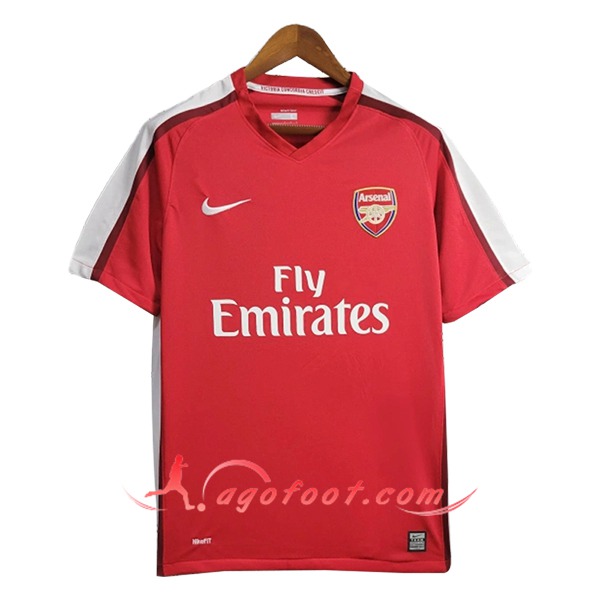 Maillot de Foot Arsenal Retro Domicile 2008/2010