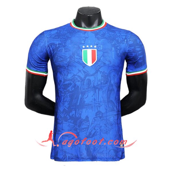 Maillot Equipe Foot Italie Special Edition Bleu 2024/2025 -02