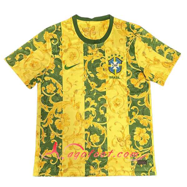 Maillot Equipe Foot Bresil Special Edition Jaune 2024/2025 -03