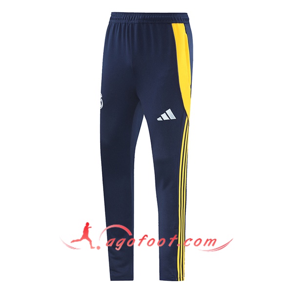 Pantalon Foot Real Madrid Bleu/Jaune 2024/2025 -03