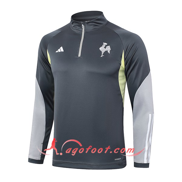 Sweatshirt Training Atletico Mineiro Gris/Jaune 2024/2025