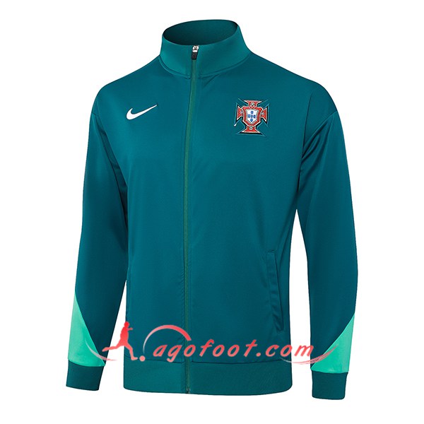 Veste Foot Portugal Vert 2024/2025