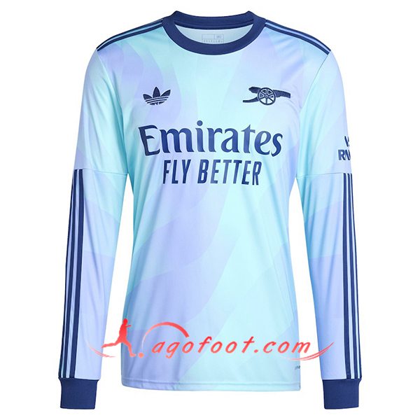 Nouveau Maillot de Foot Arsenal Manches Longues Third 2024/2025