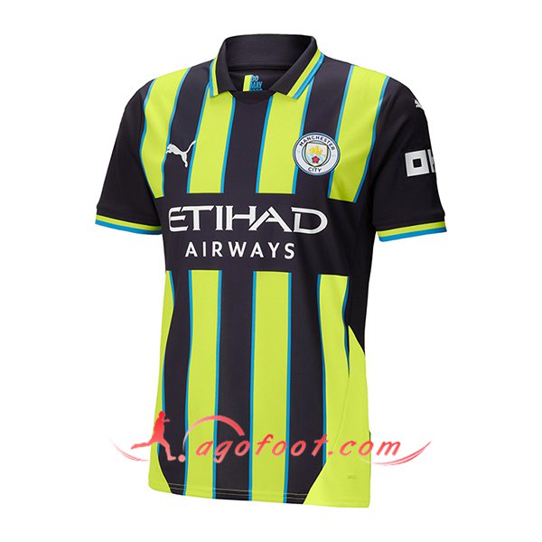Nouveau Maillot de Foot Manchester City Exterieur 2024/2025
